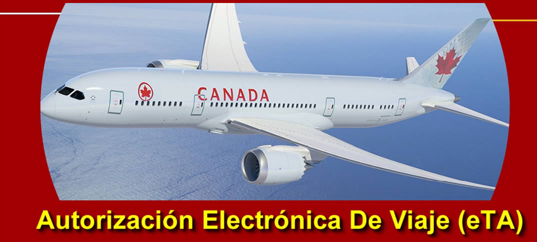autorización electrónica de viaje (eTA) para Canadá 