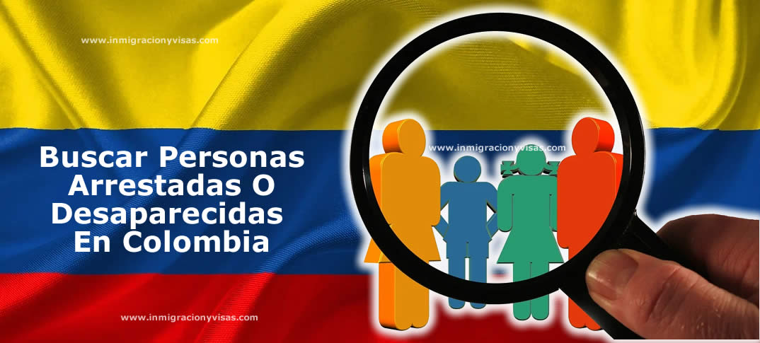  personas arrestadas o desaparecidas en Colombia