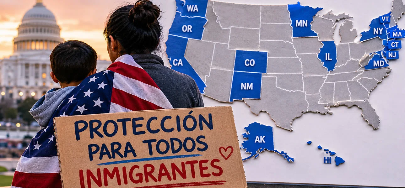 Estados que Protegen a Inmigrantes Indocumentados