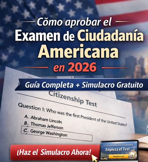 examen de ciudadanía americana en 2026