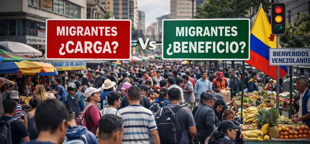 Inmigración venezolana en Colombia 2026