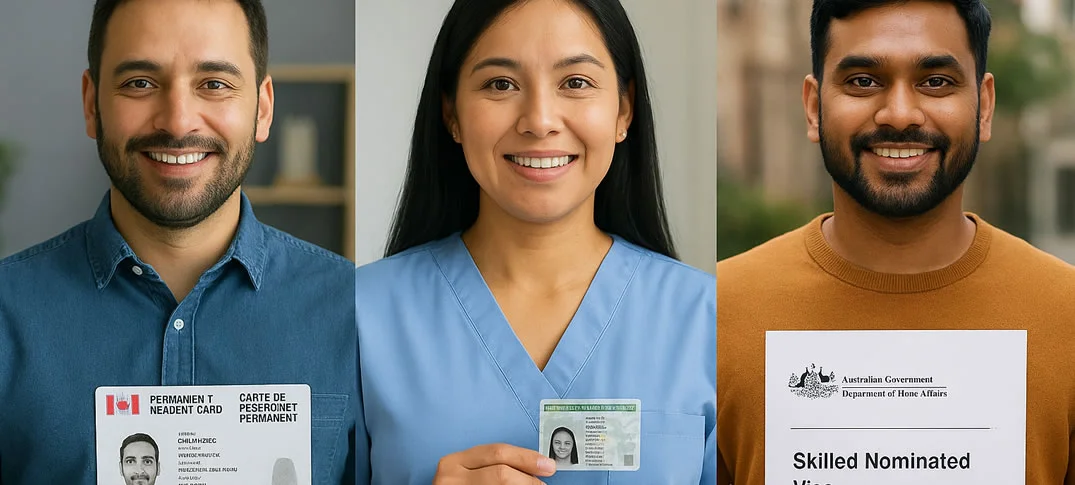 inmigrantes obtuvieron su residencia en 2025