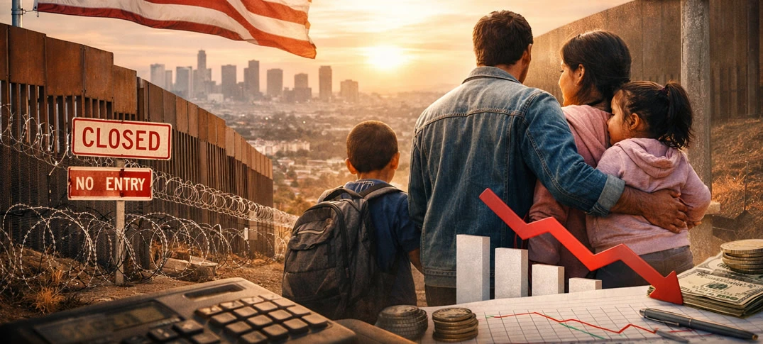 Caída de la inmigración legal