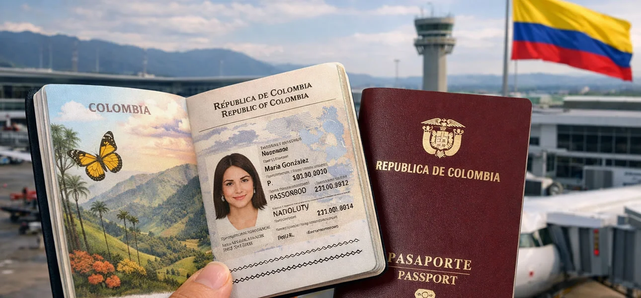 Nuevo pasaporte colombiano 2026