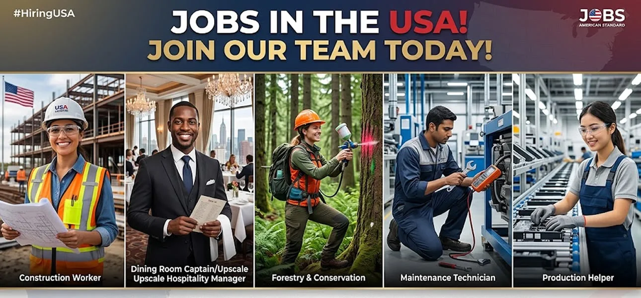 Ofertas de Empleo en Estados Unidos para Octubre