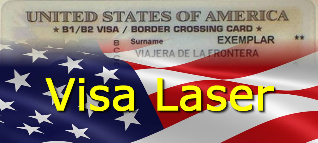 Visa laser Estados Unidos